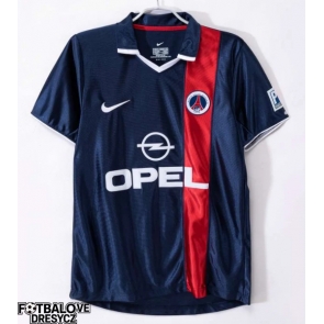 Paris Saint-Germain 2001-2002 Retro Domácí Dres Krátký Rukáv Paris Saint-Germain 2001-2002 Retro Domácí Dres Krátký Rukáv